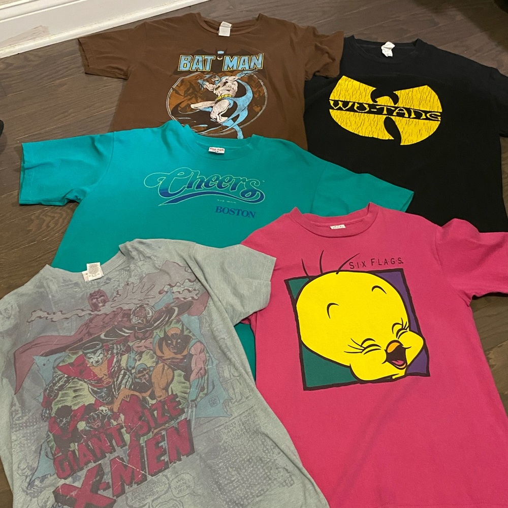 Vintage t shirts bundle mystery box